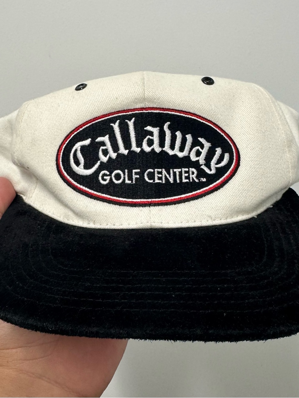 Vintage Callaway Golf Center Snapback Cap